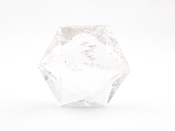 Clear Quartz Hexagon